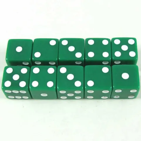 10-Pack 16mm Dice <p>See All Colors</p>