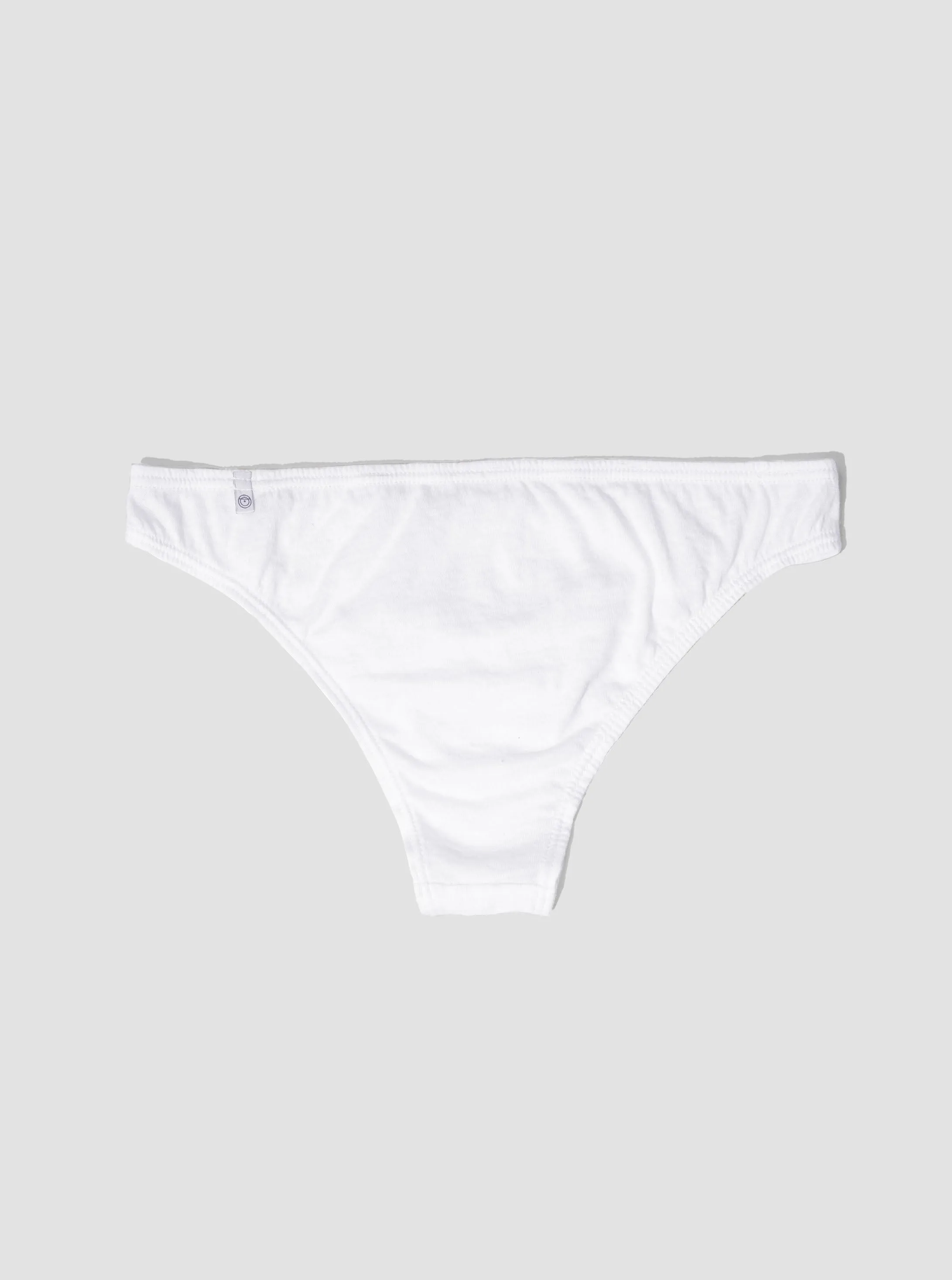 100% Organic Cotton Tanga - Chalk