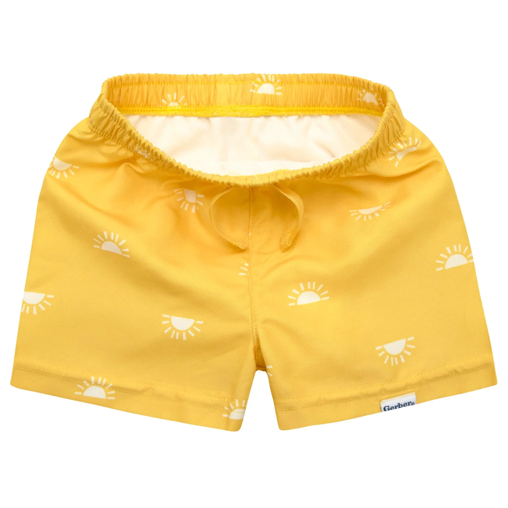 2-Pack Baby & Toddler Boys UPF 50  Turtles & Suns Swim Trunks