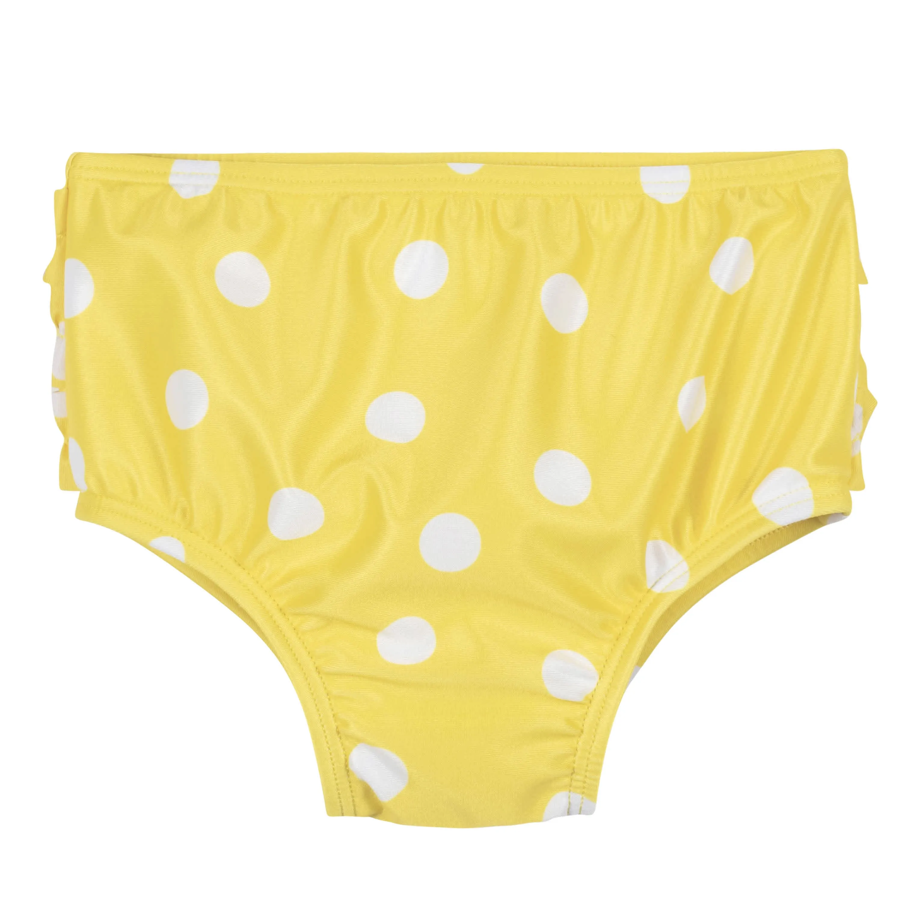 2-Piece Baby & Toddler Girls UPF 50  Lemon Squeeze Rash Guard & Swim Bottoms Set