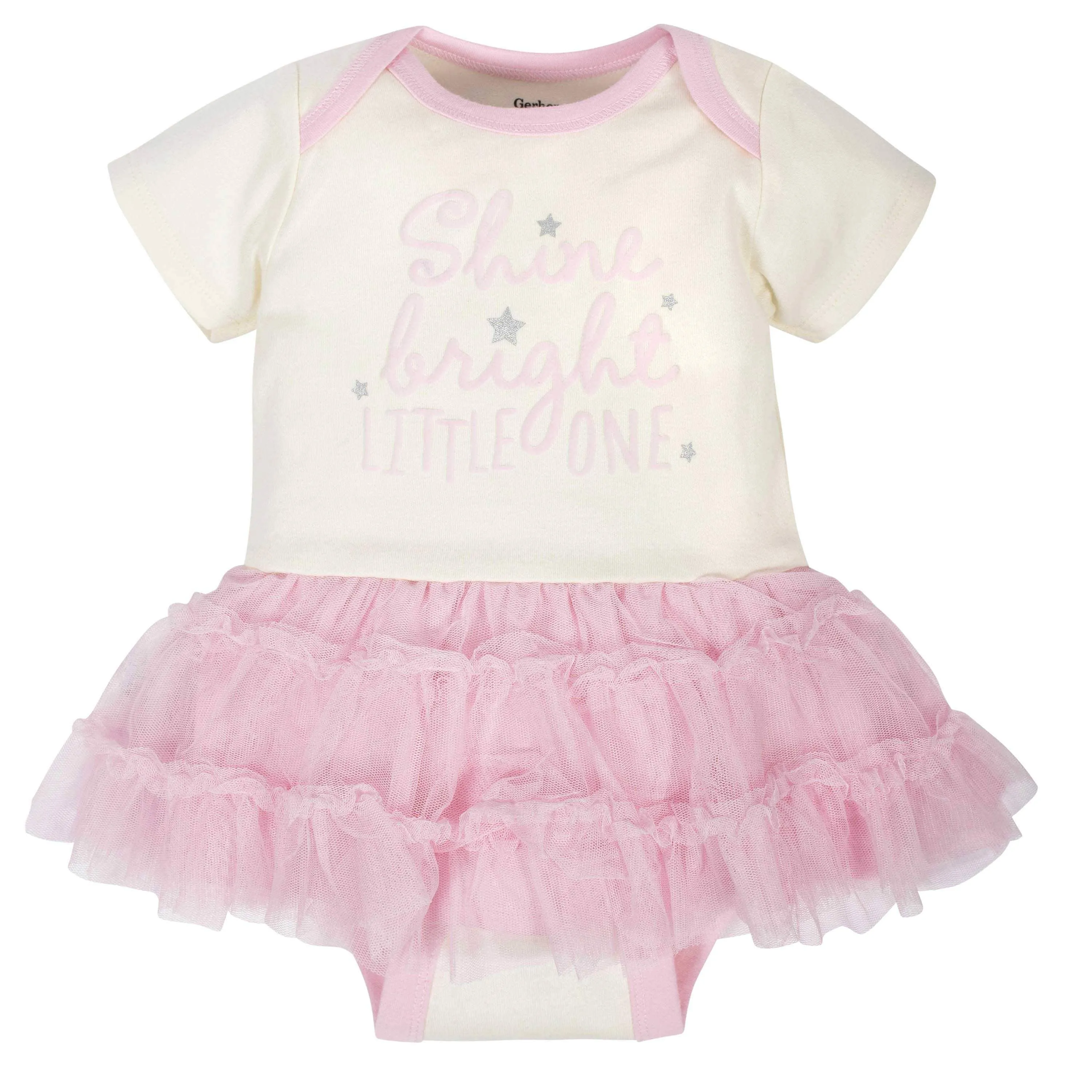 2-Piece Baby Girls' Bunny Skirted Onesie and Cap Set