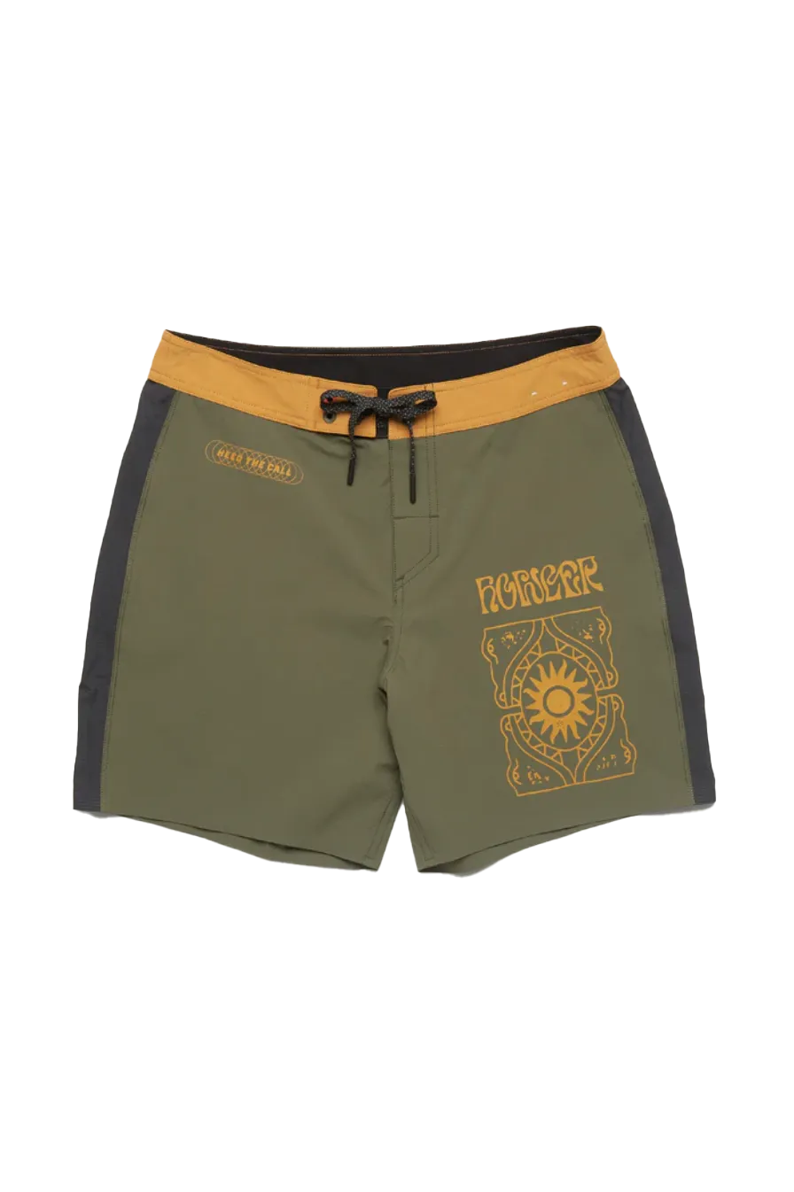 7" Del Este Boardshorts Sun Drinker Algae