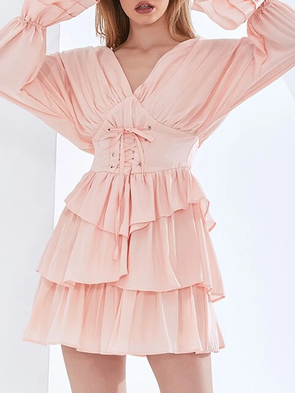 ARIANNA Mini Dress in Pink