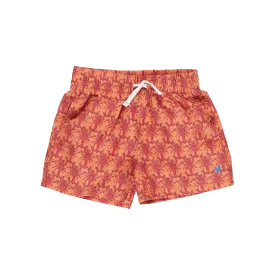 Baby Boys Swim Trunk - Orange Lobsters