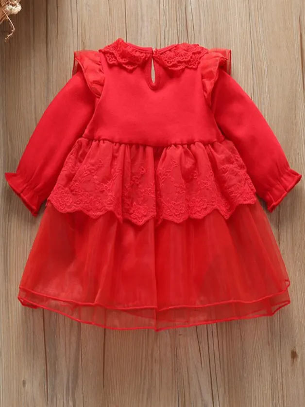 Baby Love That Lace Look Tulle Skirt Onesie