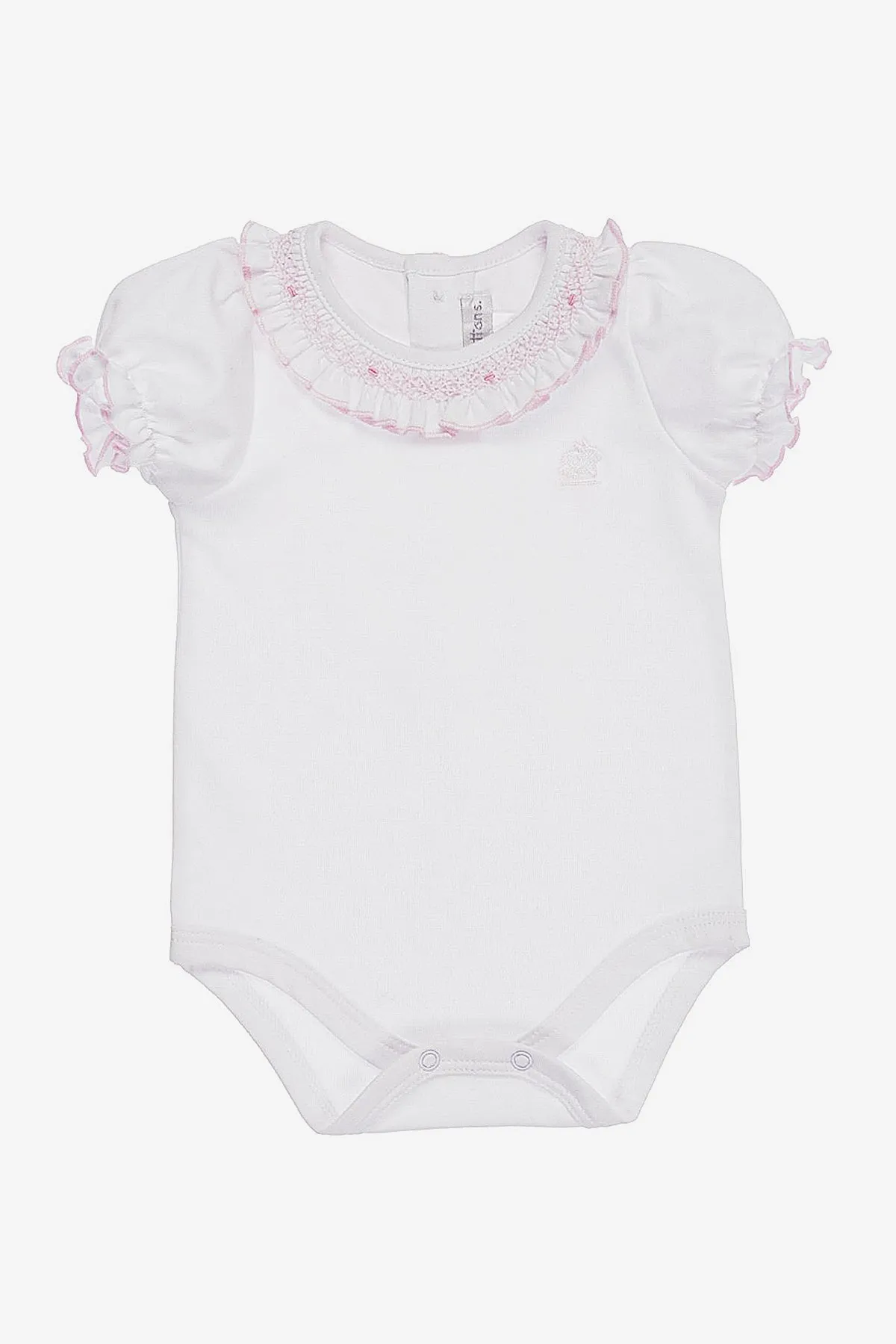 Baby Onesie Babycottons Ruffled Girls