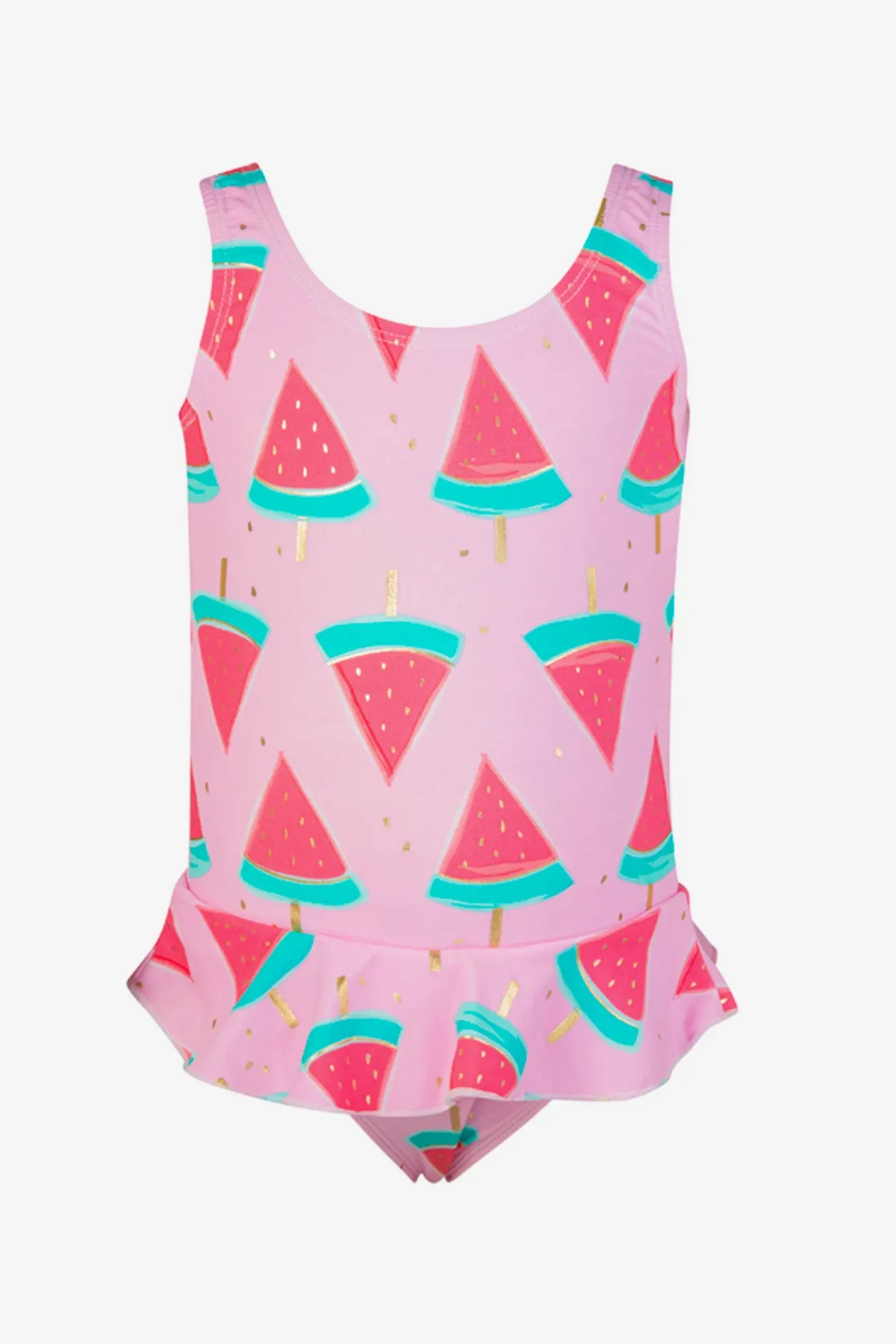 Baby Swimsuit Snapper Rock Watermelon Skirted