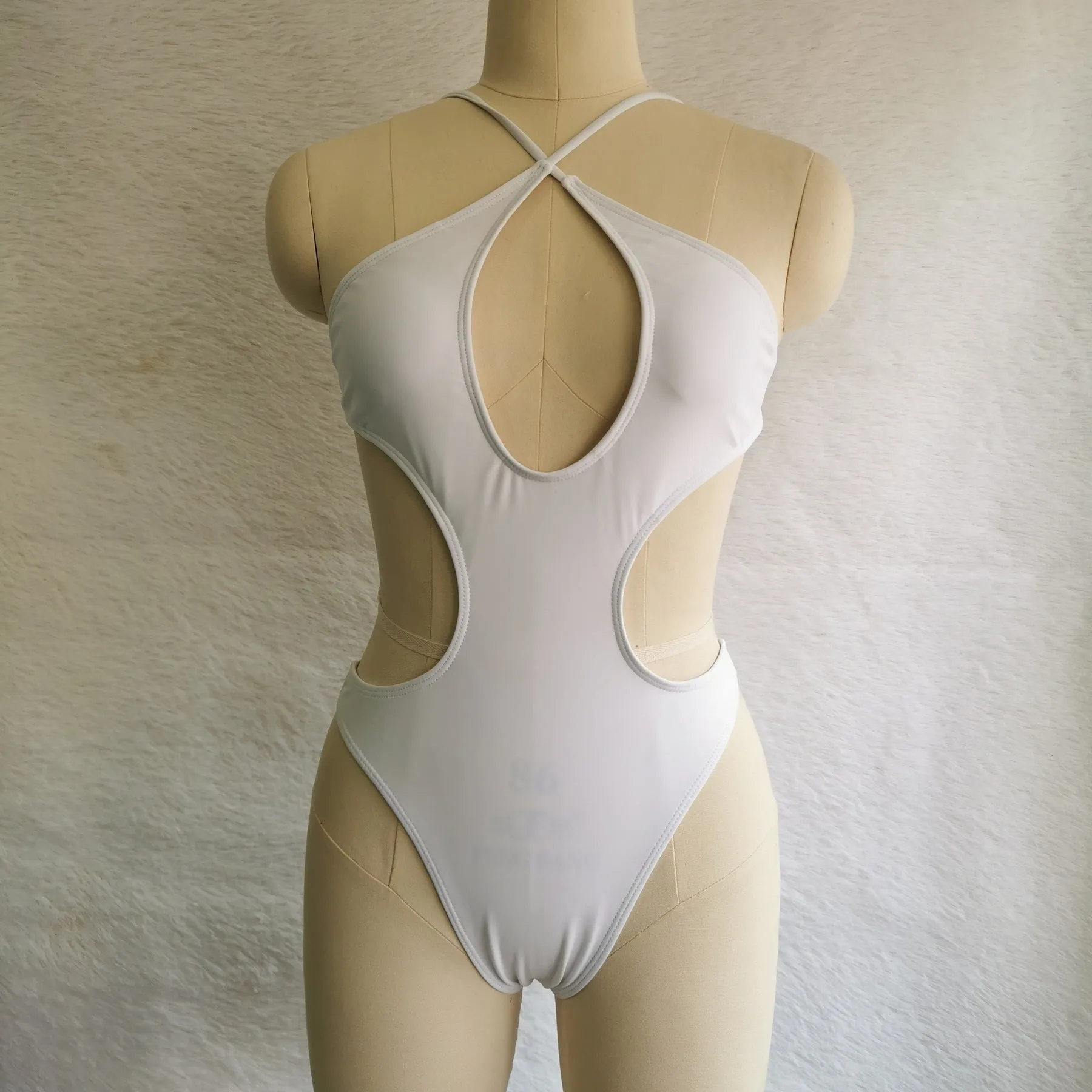 Bahamas Hollow Out One Piece Swimsuit