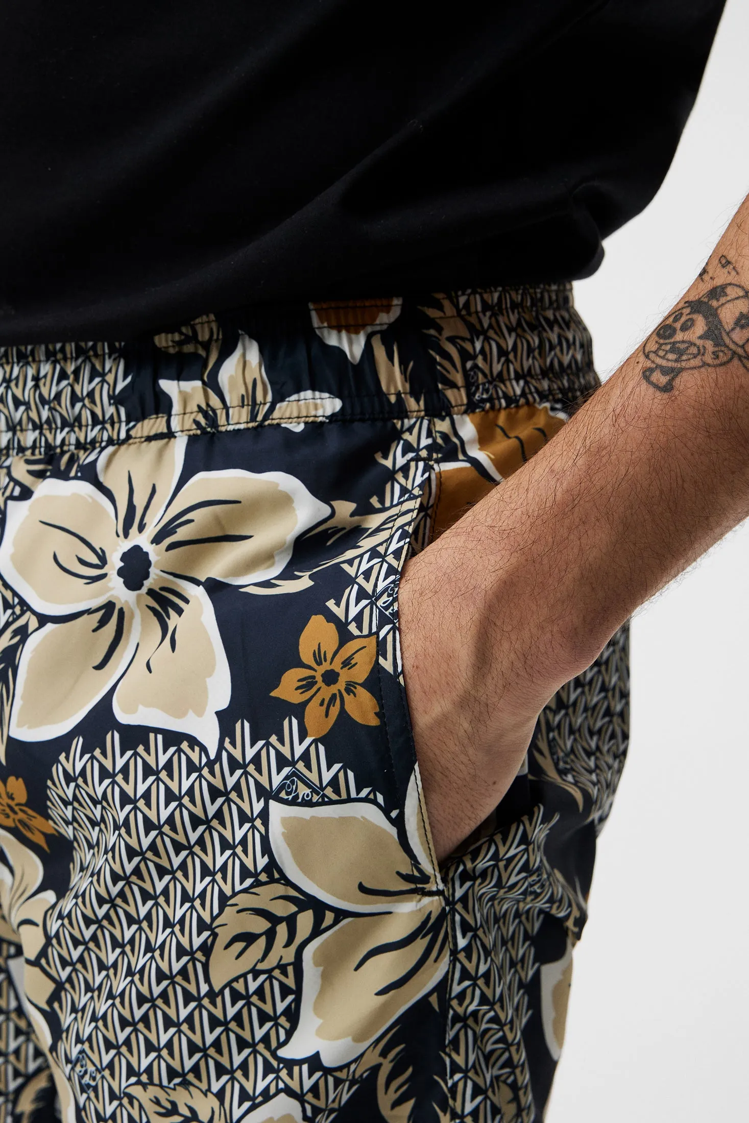 Banks Floral Swim Trunks