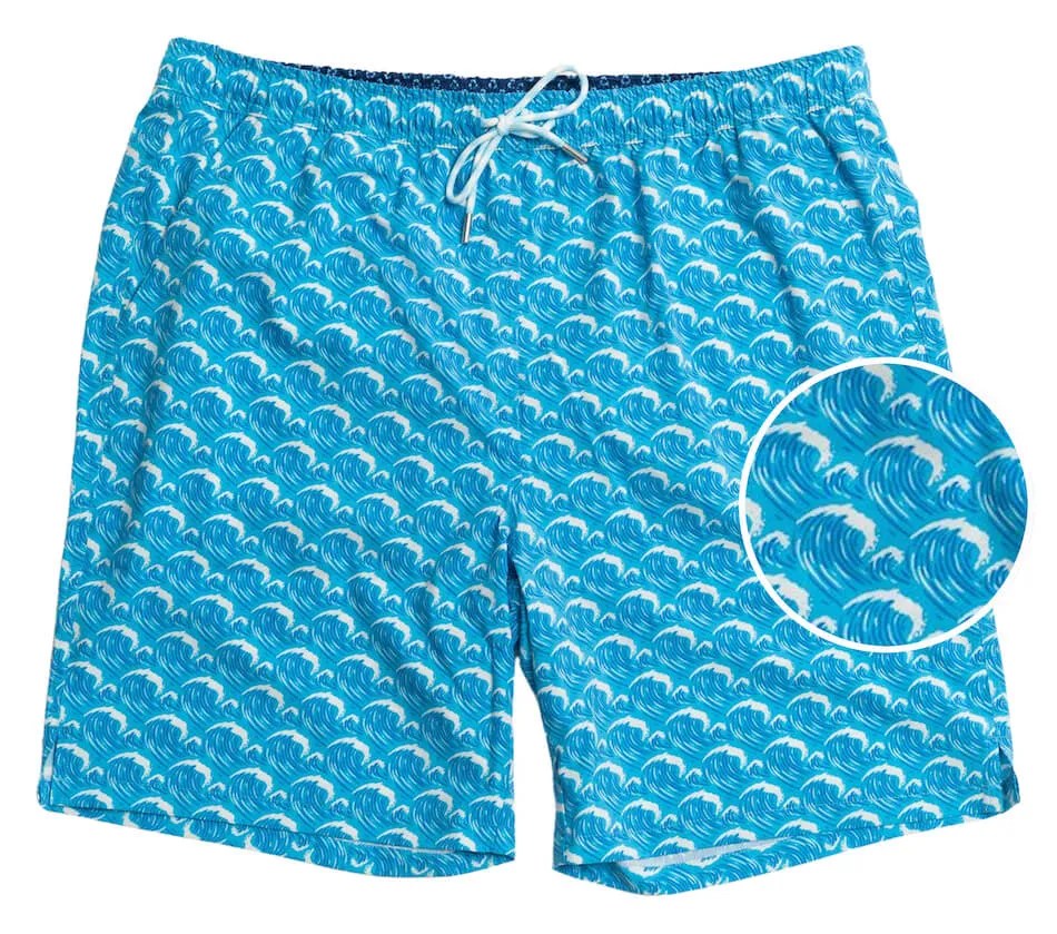 Big Time Breakers: Swim Trunks - Light Blue