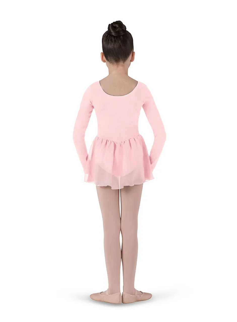 Bloch Girls Long Sleeve Skirted Leotard - CL5309