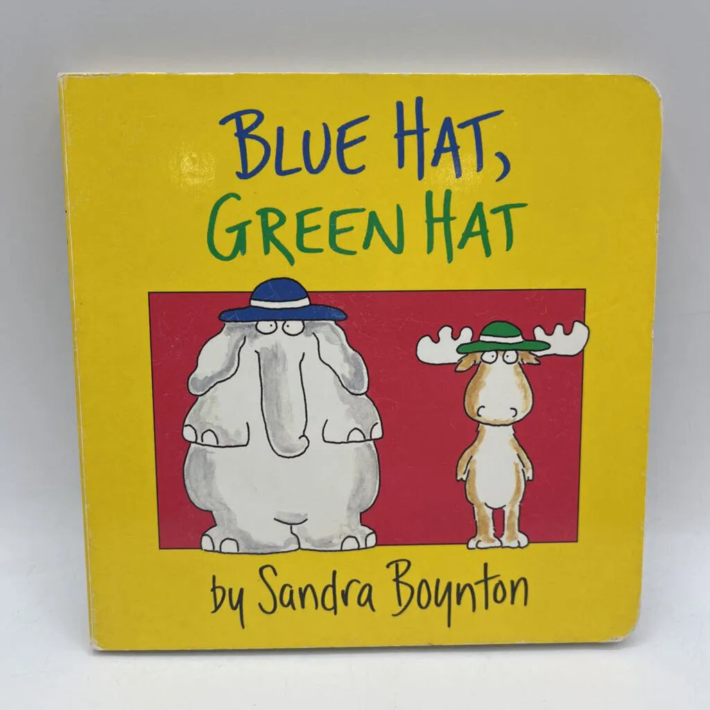 Blue Hat, Green Hat (boardbook)