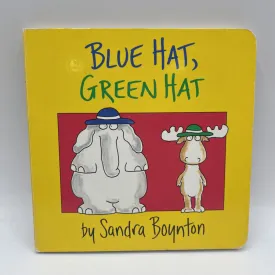 Blue Hat, Green Hat (boardbook)