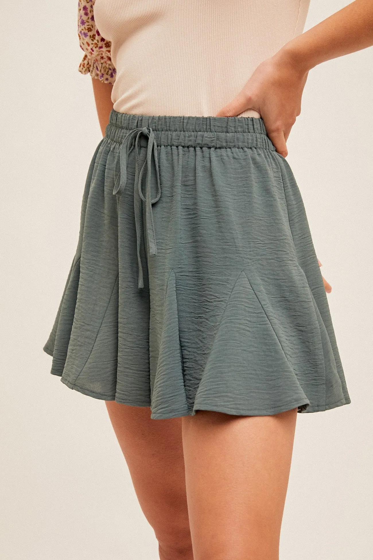 Boho Skirted Shorts