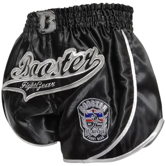 Booster Shorts Retro Slugger 3 Black/Sliver