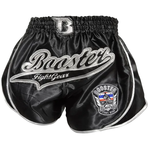 Booster Shorts Retro Slugger 3 Black/Sliver