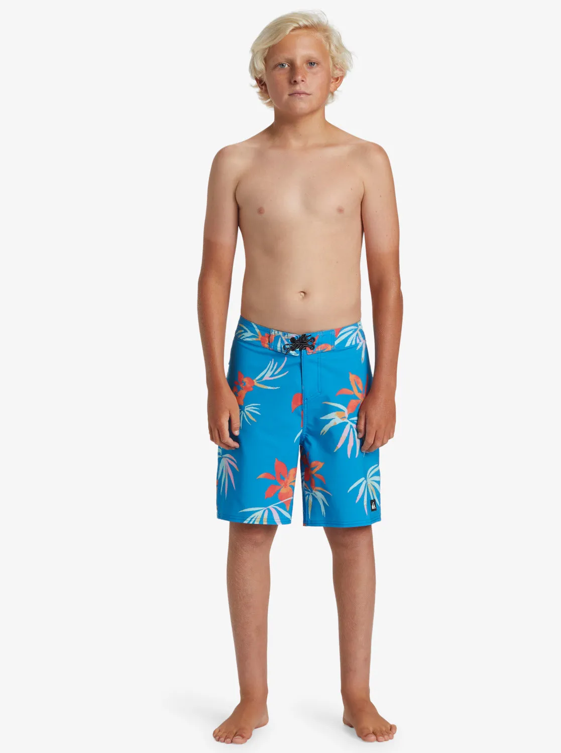 Boys 8-16 Surfsilk Straight Leg 17" Boardshorts - Swedish Blue