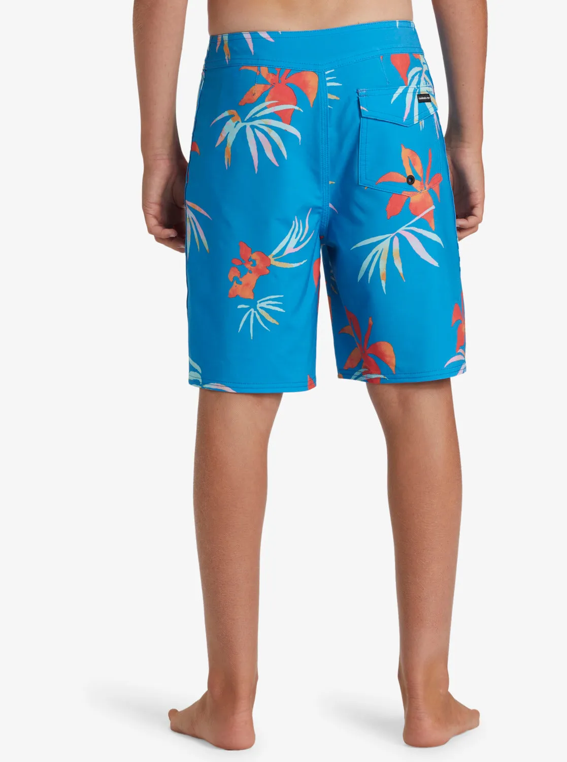 Boys 8-16 Surfsilk Straight Leg 17" Boardshorts - Swedish Blue