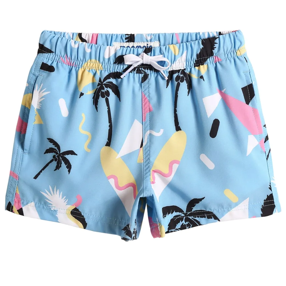 Boys Childlike Forest Stretch Swim Trunks