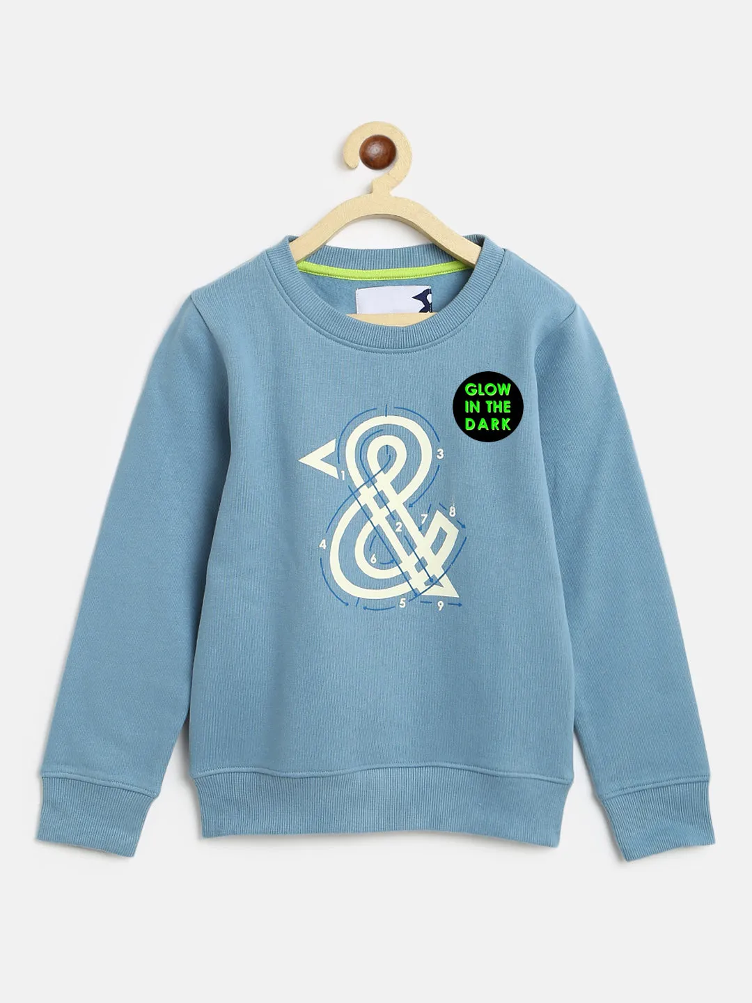 Boys Full Sleeve Printed Sweatshirt