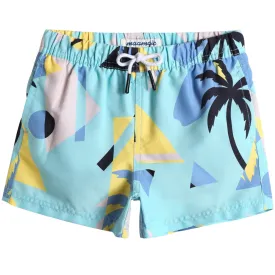 Boys Geometric Patterns Swim Trunk