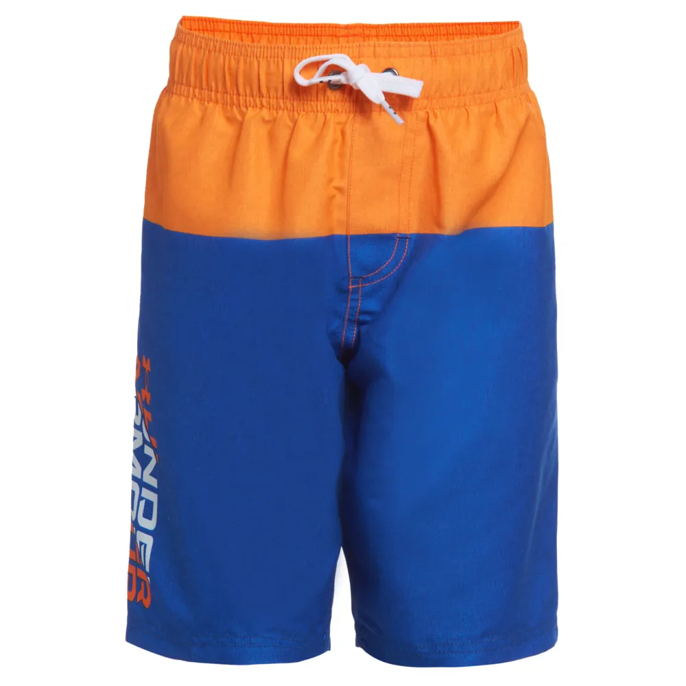 Boys' Under Armour Kids Color Block Volley Swim Trunks