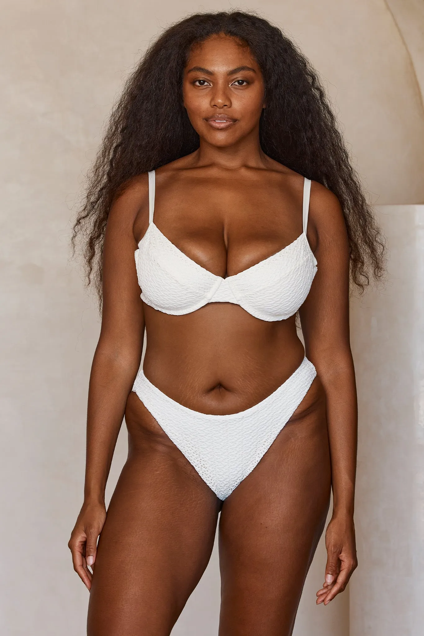 Byron Bottom - Ivory Crochet