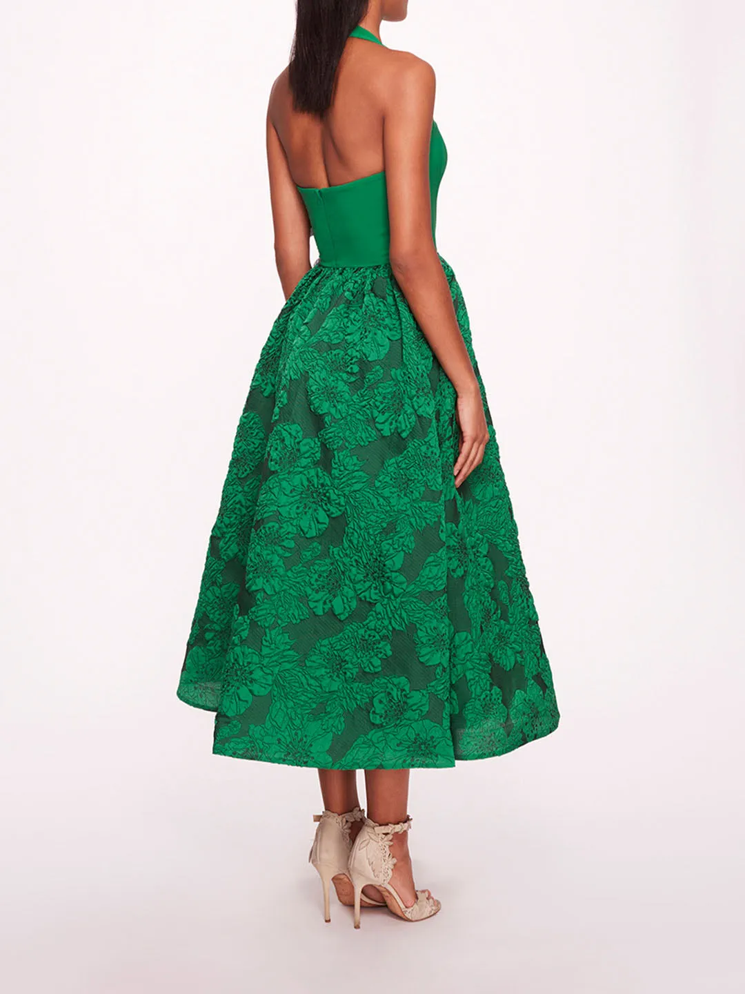 Calathea Halter Dress