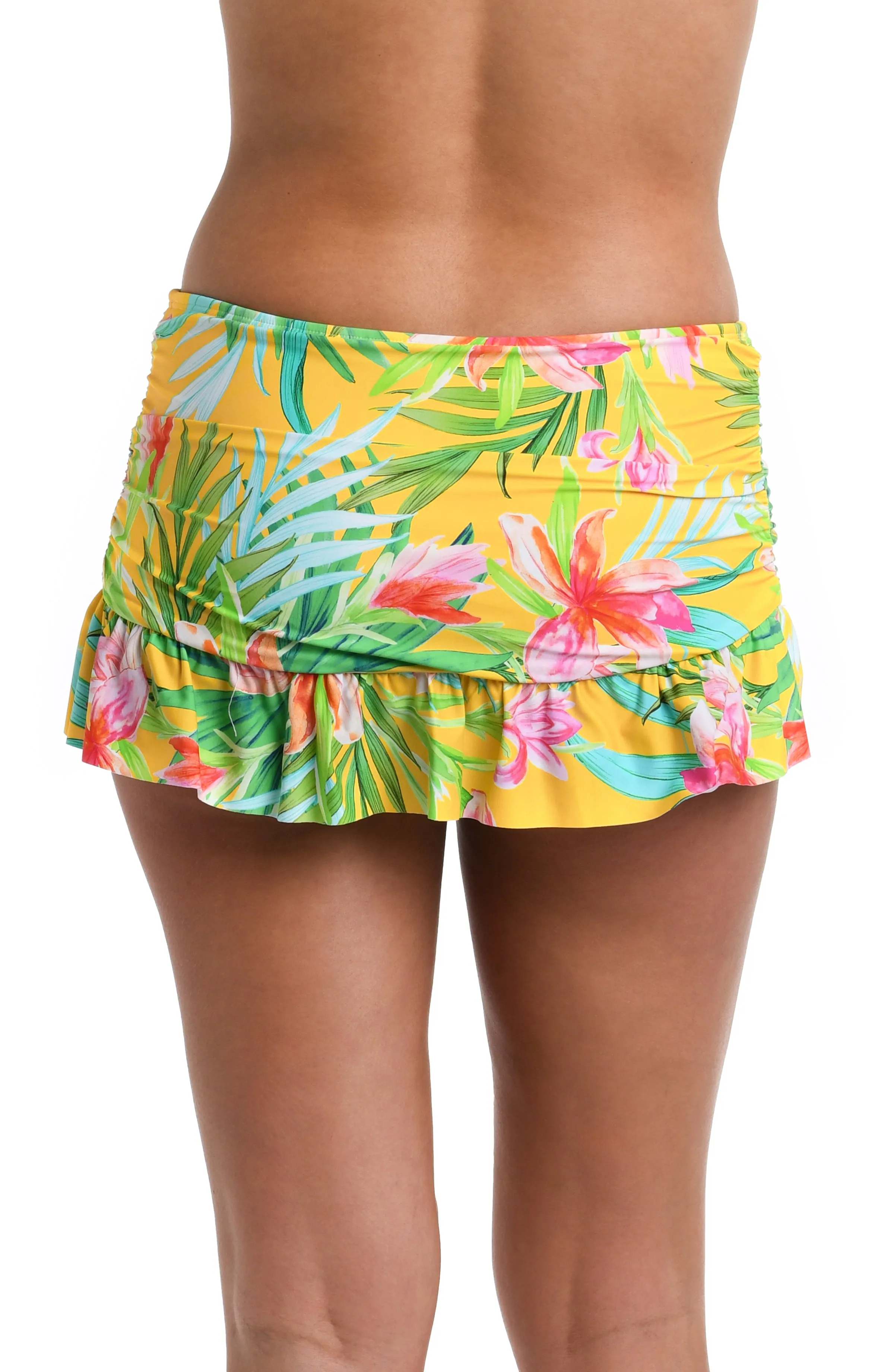 Calypso Bloom Ruffle Skirted Bottom