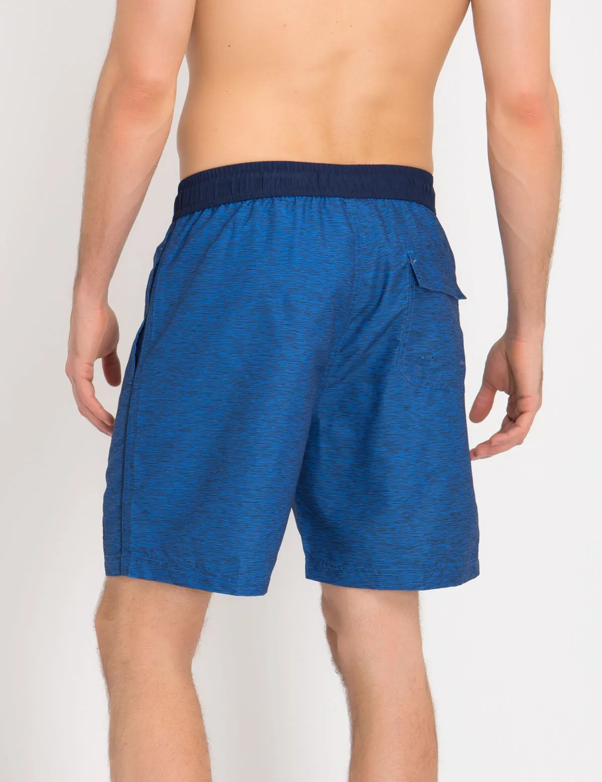 CONTRAST WAIST SWIM TRUNKS