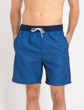 CONTRAST WAIST SWIM TRUNKS