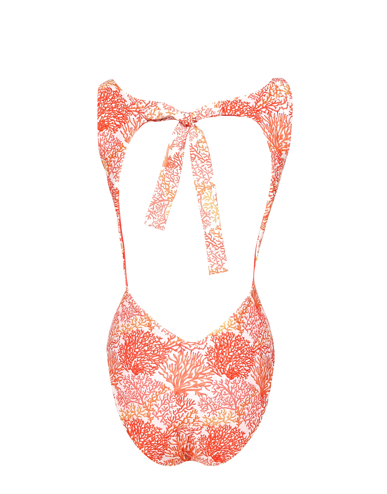 Coral One Piece   Reversible Ruffles