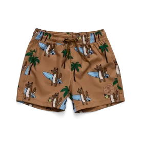 Cry Wolf Board Shorts Surf'n Mr Wolf