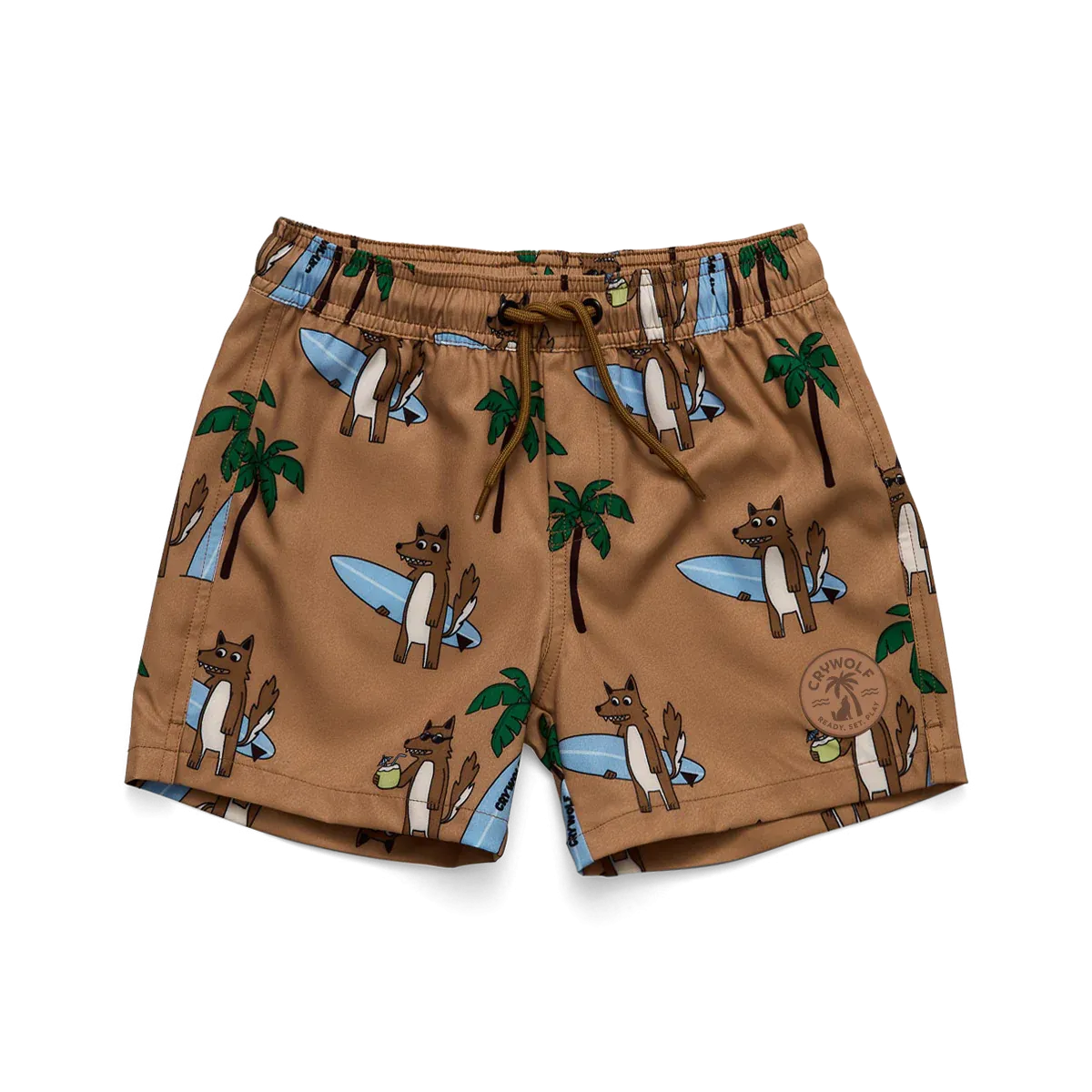 Cry Wolf Board Shorts Surf'n Mr Wolf