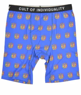 CULT BRIEFS "LOGO" IN BABY / COBALT