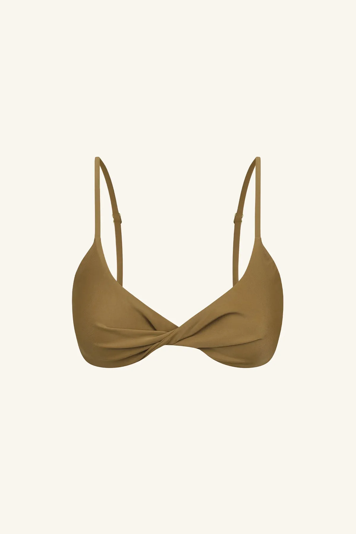 DAIQUIRI TWIST BIKINI TOP - MARTINI OLIVE