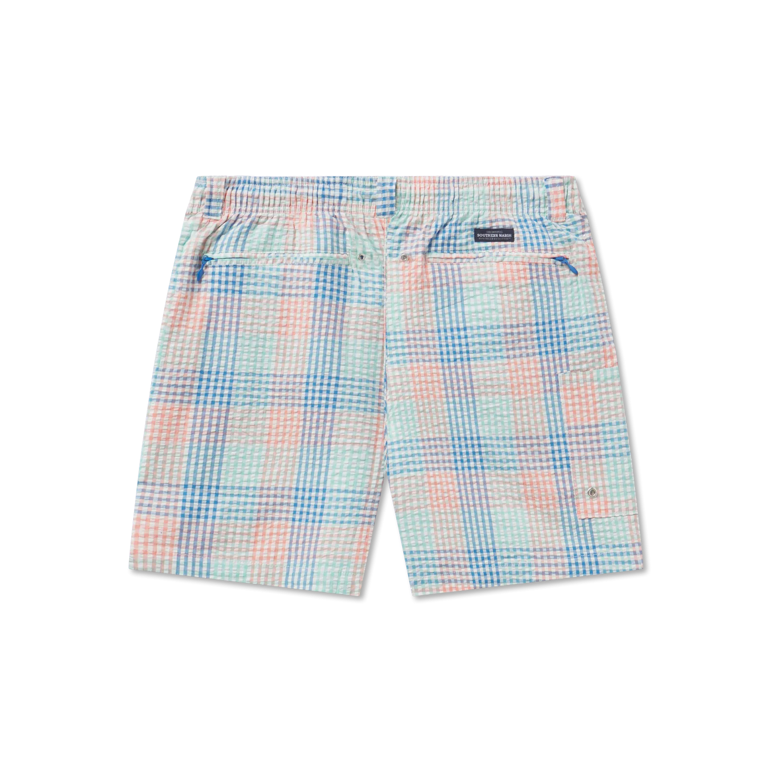 Dockside Swim Trunk - Seersucker Gingham