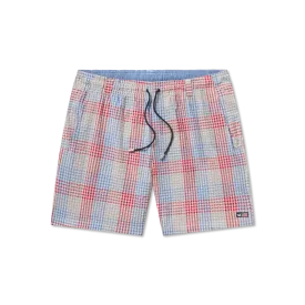 Dockside Swim Trunk - Seersucker Gingham