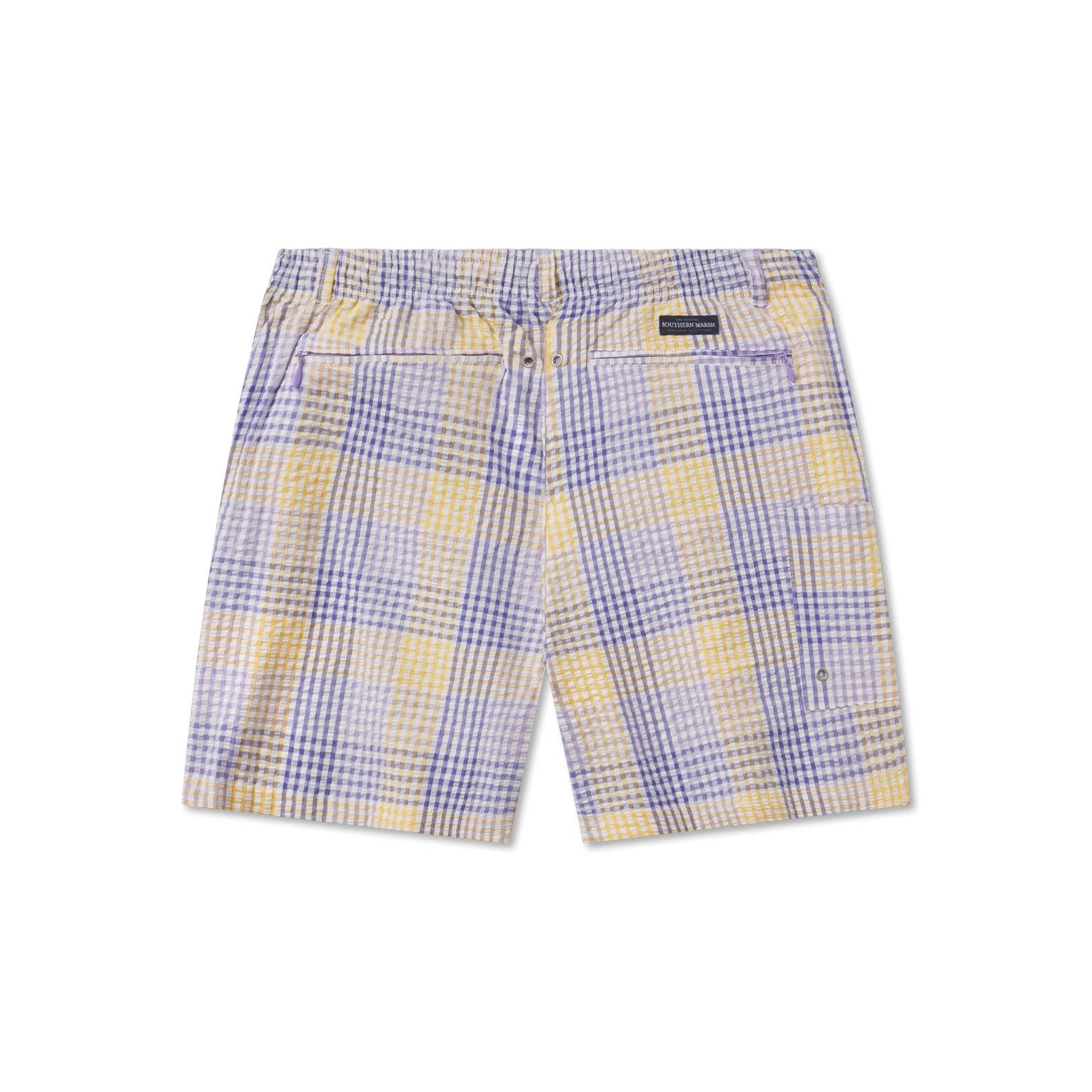 Dockside Swim Trunk - Seersucker Gingham