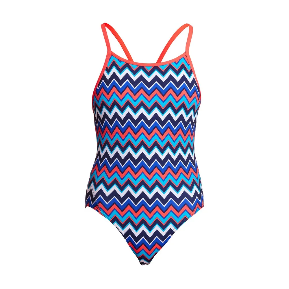 GIRL'S DIAMOND BACK ONE PIECE NAUTICAL MILE FUNKITA