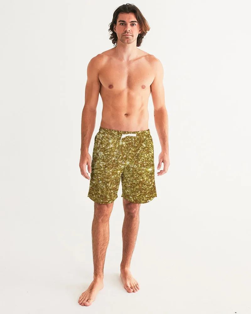 gold Men's Swim Trunk