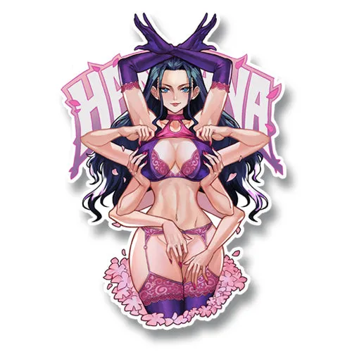 Hana Hana 5in Holographic Vinyl Sticker