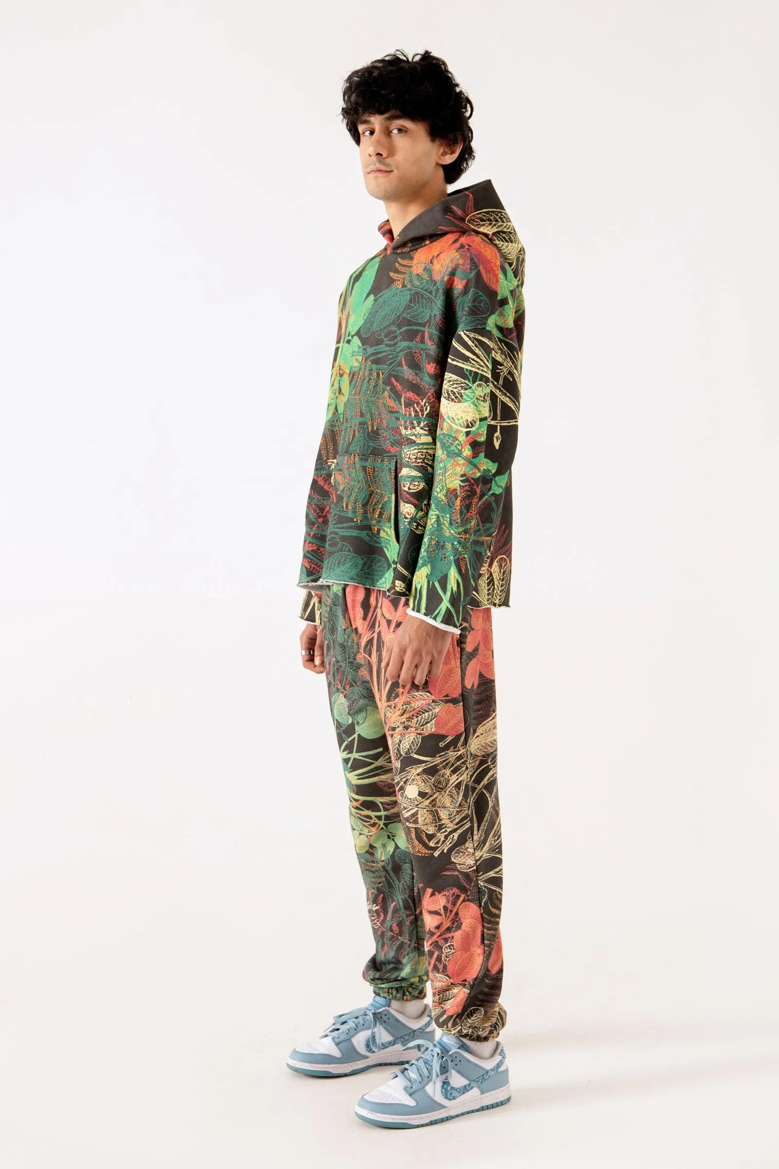 JUNGLE PRINTED HOODIE