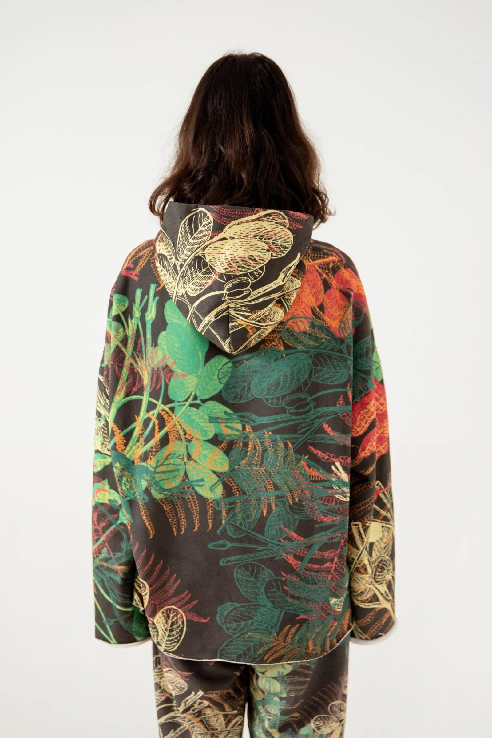 JUNGLE PRINTED HOODIE