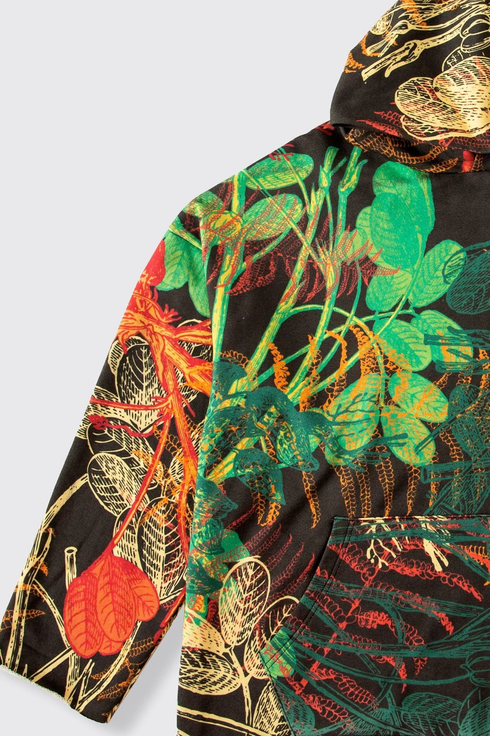 JUNGLE PRINTED HOODIE