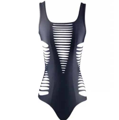 KYLIE SEXY ONE PIECE CUTOUT MONOKINI SWIMSUIT BODYSUIT