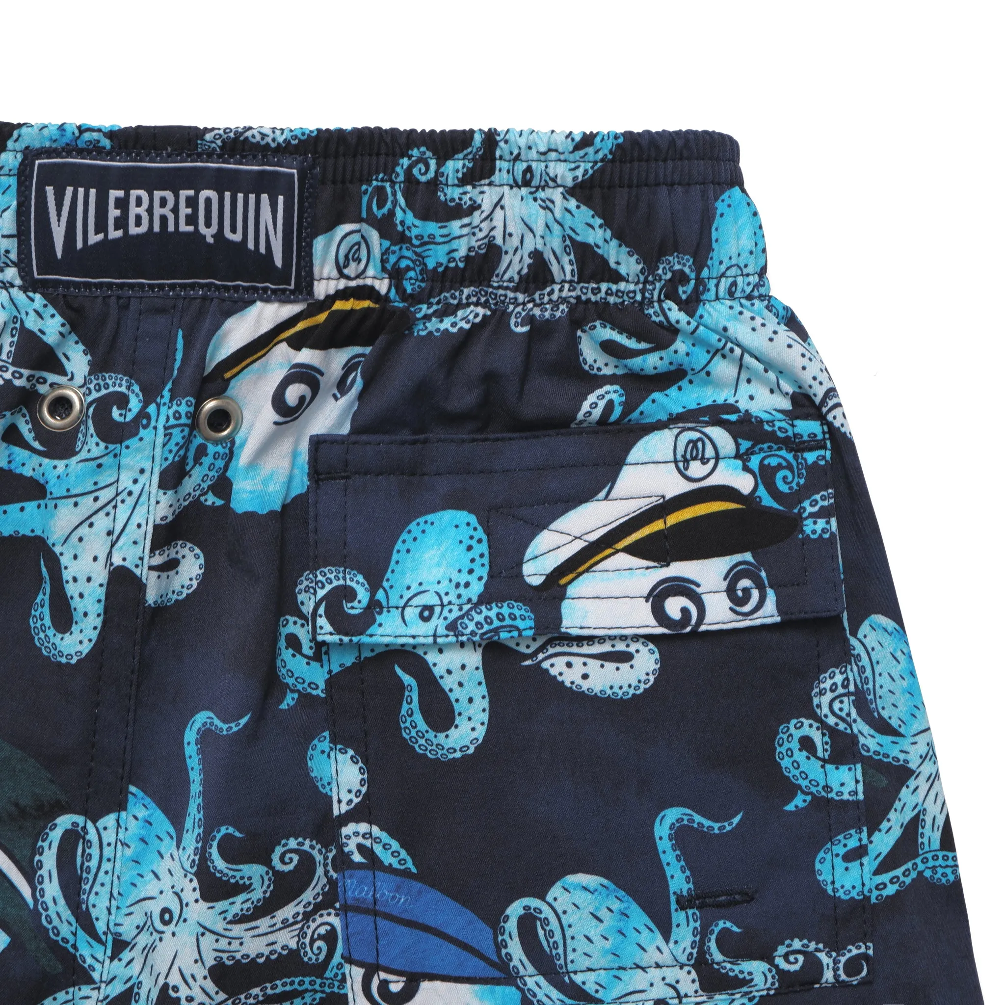 Malbon x Vilebrequin Jirise Youth Swim Trunk