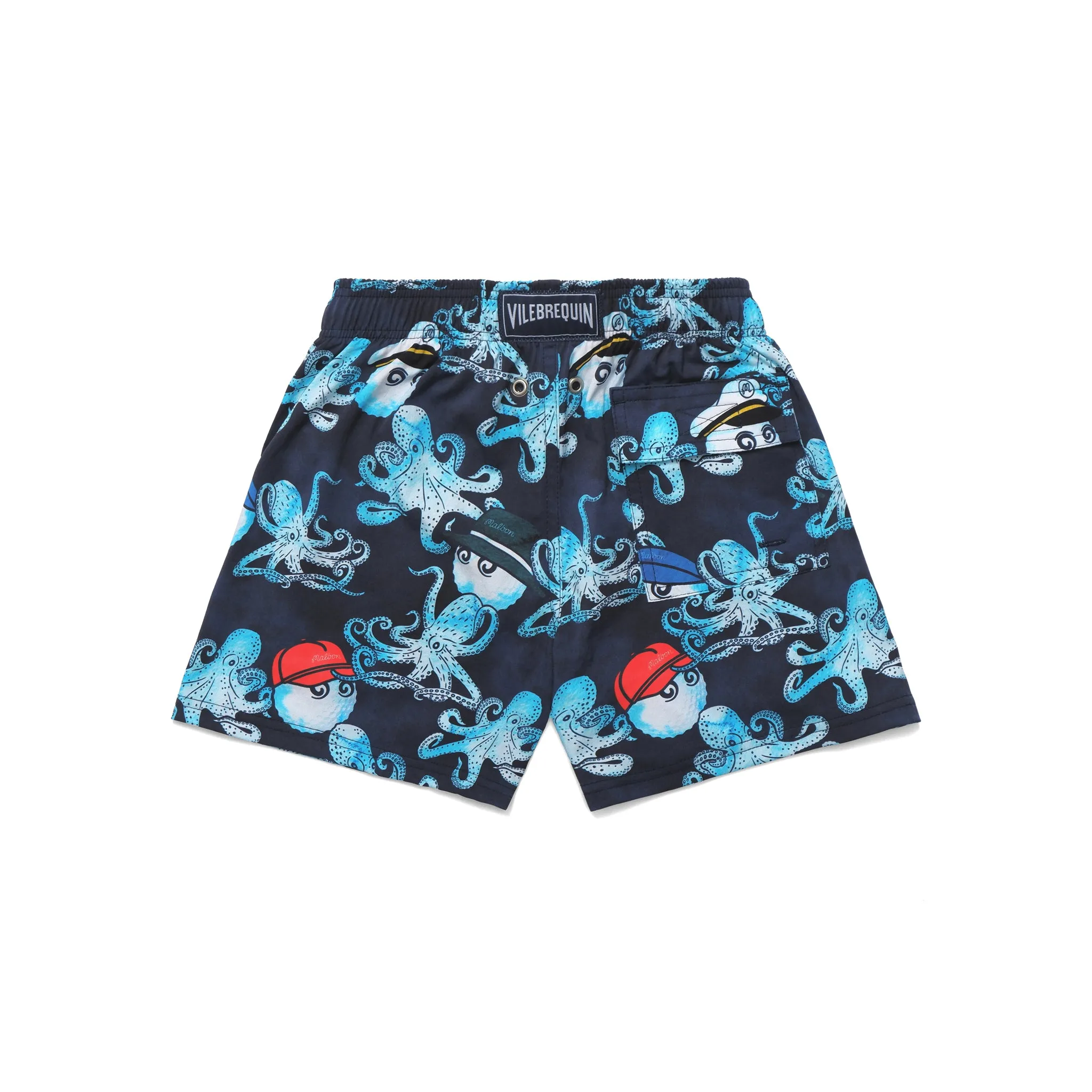 Malbon x Vilebrequin Jirise Youth Swim Trunk