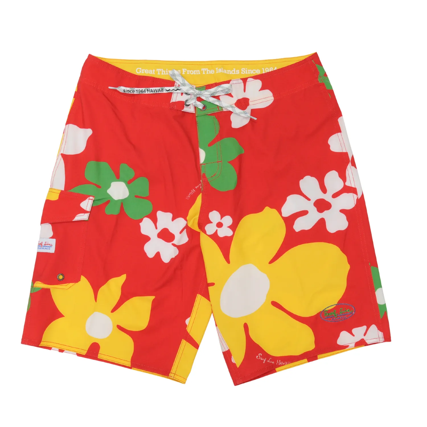 Men's Classic Boardshort - Tradewinds Red