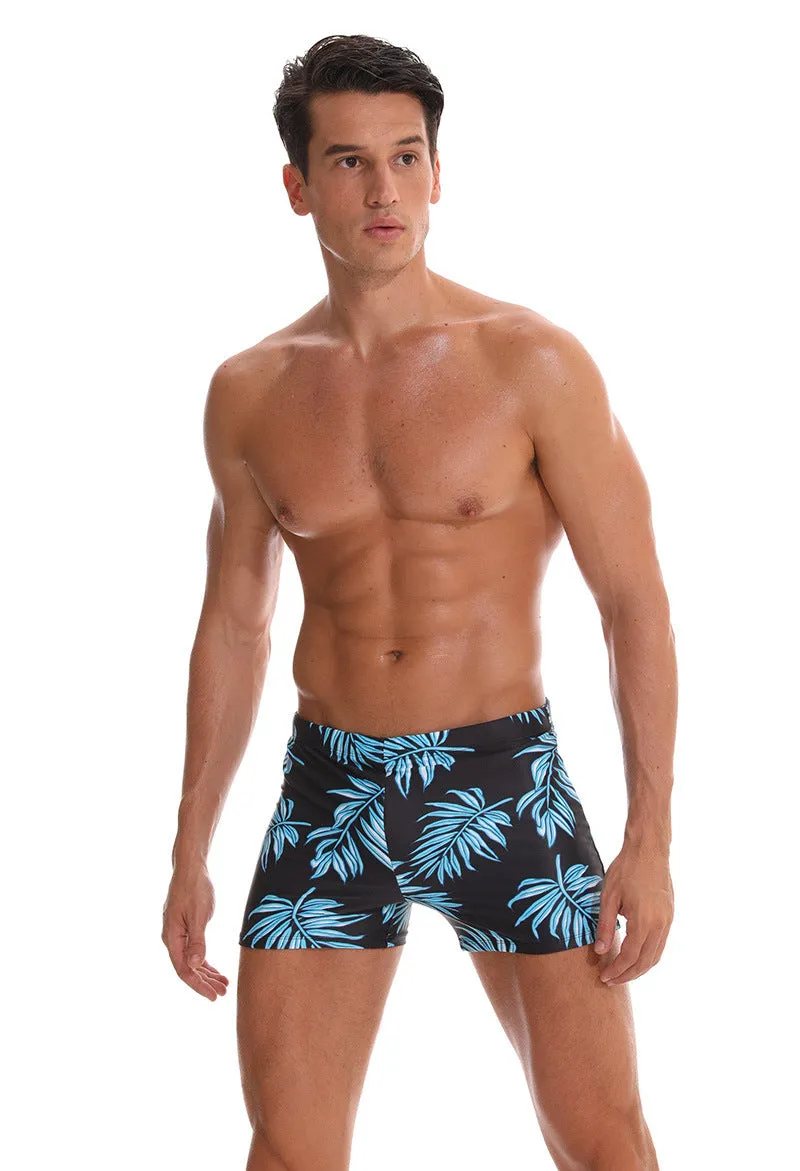 Men's Leaf Swim Trunks (Three Pieces)